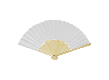 Handfächer aus RPET-Polyester mit Bambusspeichen., Art.-Nr. AP800790-WS - Paterno B2B-Shop
