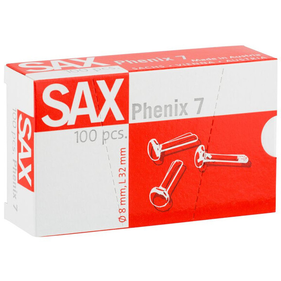 Rundkopfklammern Sax 7 Phenix 32 mm, Art.-Nr. SAX7-RUND - Paterno B2B-Shop