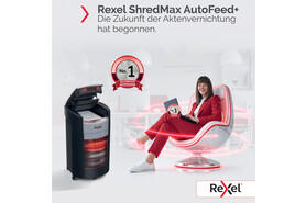 Aktenvernichter Rexel ShredMax AutoFeed+ 300X, Art.-Nr. 2025300XEU - Paterno B2B-Shop