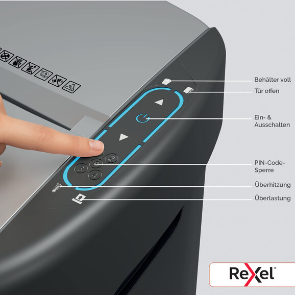 Aktenvernichter Rexel ShredMax AutoFeed+ 300X, Art.-Nr. 2025300XEU - Paterno B2B-Shop