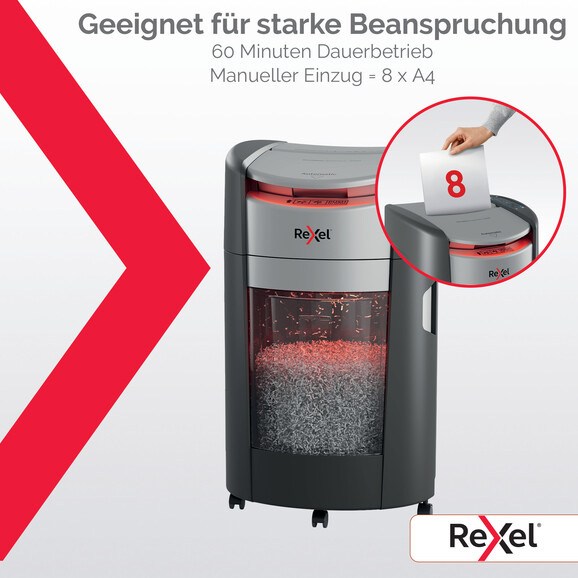 Aktenvernichter Rexel ShredMax AutoFeed+ 300X, Art.-Nr. 2025300XEU - Paterno B2B-Shop