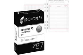 Kalendereinlage Chronoplan Jahres-Set A5, Art.-Nr. 5020J - Paterno B2B-Shop
