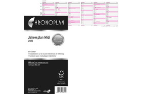 Kalendereinlage Chronoplan Jahresplan Midi, Art.-Nr. 5050J - Paterno B2B-Shop