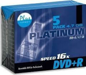 DVD+R 4,7 GB 16x Jewel Case, Art.-Nr. 100015 - Paterno B2B-Shop