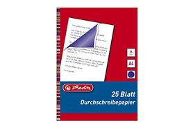 Kohlepapier Herlitz A4 blau, Art.-Nr. 10303717 - Paterno B2B-Shop