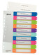 Register Leitz WOW A4 1-10, Art.-Nr. 1243-00-00 - Paterno B2B-Shop