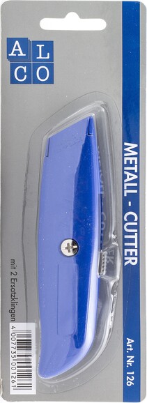 Cutter Alco 126 aus Metall 18mm Klinge, Art.-Nr. 126ALCO - Paterno B2B-Shop