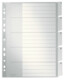 Register Leitz A4 1-5 5-teilig grau, Art.-Nr. 1271-00-85 - Paterno B2B-Shop