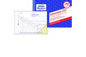 Lieferscheinbuch ZWF A6 2x40Bl, Art.-Nr. 1713ZWF - Paterno B2B-Shop