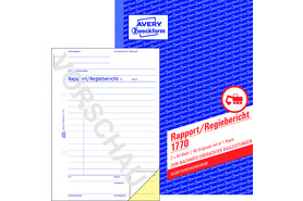 Rapport und Regiebericht ZWF, A5 SD, Art.-Nr. 1770ZWF - Paterno B2B-Shop