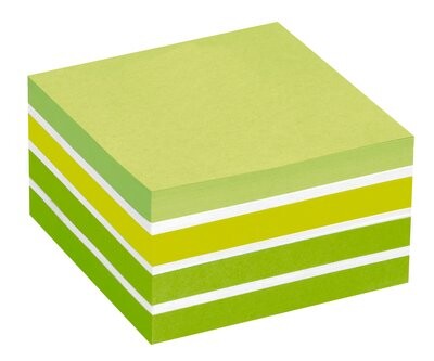 Haftnotizwürfel Post-it 76x76 mm pastelgrün, Art.-Nr. 2028G - Paterno B2B-Shop