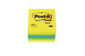 Haftnotizwürfel Post-it 51x51 mm Mini limone, Art.-Nr. 2051-L - Paterno B2B-Shop