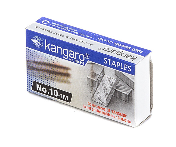 Heftklammern Kangaro Stables 10, Art.-Nr. 210 - Paterno B2B-Shop