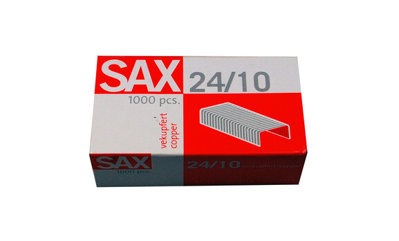 Heftklammern SAX 24/10 Stahl, Art.-Nr. 24-10-SAX - Paterno B2B-Shop