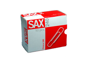 Büroklammern Sax 240 Original 77 mm, Art.-Nr. 240-C - Paterno B2B-Shop