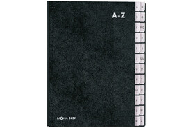Pultordner Pagna A4 A-Z schwarz, Art.-Nr. 24241 - Paterno B2B-Shop
