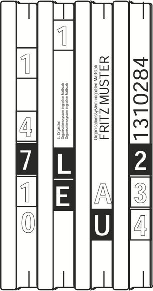 Einstellmappe Leitz OC 2432 chamois, Art.-Nr. 2432 - Paterno B2B-Shop