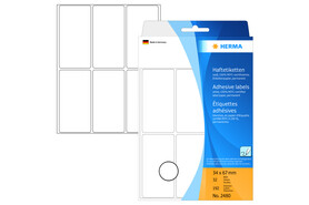 Etiketten Herma weiss 34 x 67 mm, Art.-Nr. 2480E - Paterno B2B-Shop