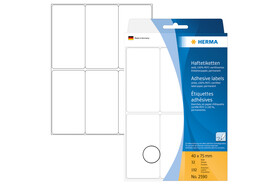 Etiketten Herma weiss 40x75mm, Art.-Nr. 2590E - Paterno B2B-Shop