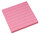Haftnotizen Info notes 75x75 mm liniert pink, Art.-Nr. 278PSM-LIN-PI - Paterno B2B-Shop