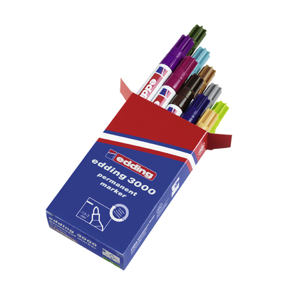 Marker Edding 3000 10-er Box, Art.-Nr. 3000-10S2 - Paterno B2B-Shop