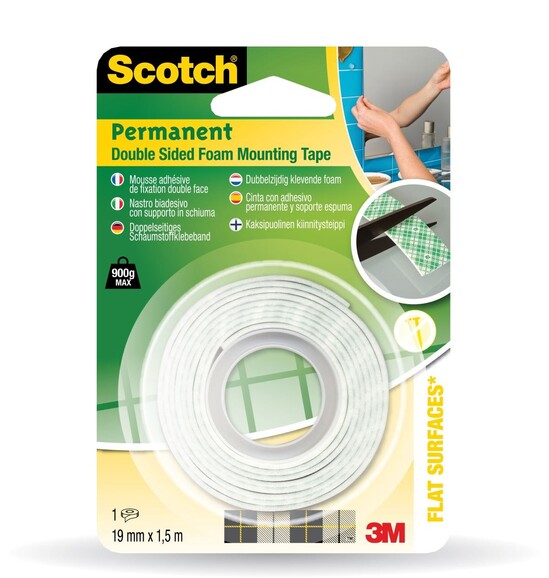 Montageband Scotch 19mmx1,5lfm Innenmontage, Art.-Nr. 331915B - Paterno B2B-Shop