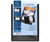 Präsentationsmappe Brause Krea Cover schwarz, Art.-Nr. 4350-SW - Paterno B2B-Shop