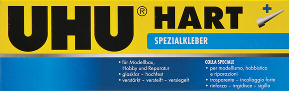 Klebstoff Uhu hart 35 gr. U23, Art.-Nr. 45510 - Paterno B2B-Shop