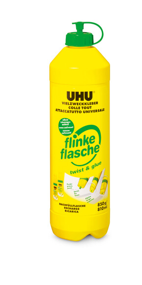 Klebstoff Uhu flinke Flasche 850 gr., Art.-Nr. 46325 - Paterno B2B-Shop