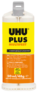 Klebstoff Uhu Multifest 2 Komponentenkleber 50 ml, Art.-Nr. 46925 - Paterno B2B-Shop