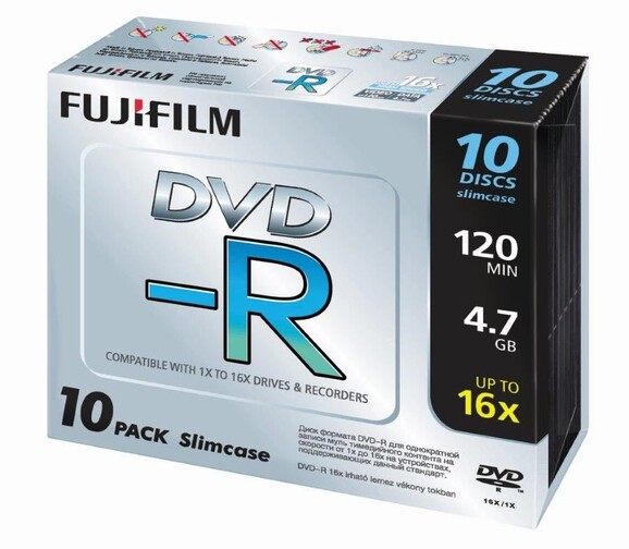 DVD-R 16 x 4,7 GB Slim Case, Art.-Nr. 48343 - Paterno B2B-Shop