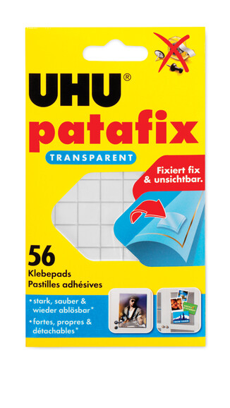 Klebepads Uhu Patafix transparent, Art.-Nr. 48815 - Paterno Shop