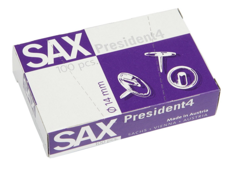 Reissnägel Sax 4 President 14 mm, Art.-Nr. 4SAX - Paterno B2B-Shop