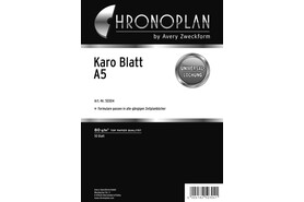 Einlageblätter Chronoplan A5 kariert, Art.-Nr. 50304ZWF - Paterno B2B-Shop
