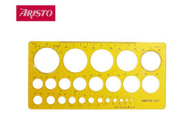Kreisschablone Aristo 1-36 mm, 25 Kreise, Art.-Nr. 5031 - Paterno B2B-Shop