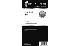Einlageblätter Chronoplan Midi kariert, Art.-Nr. 50330ZWF - Paterno B2B-Shop