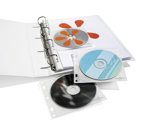Hüllen CD/DVDDurable Cover File transparent, Art.-Nr. 523919 - Paterno B2B-Shop