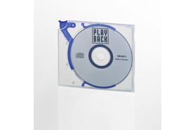Quickflip Durable Standard CD-Box transparentblau, Art.-Nr. 5267-06 - Paterno B2B-Shop