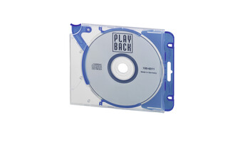 CD-Hülle Quickflip Complete CD-Box blau, Art.-Nr. 5269-06 - Paterno B2B-Shop