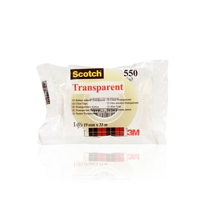 Klebeband Scotch 19mmx33lfm transparent, Art.-Nr. 550-19-33 - Paterno B2B-Shop