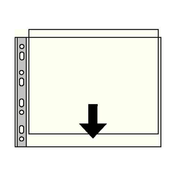 Klarsichthüllen Esselte A3 quer farblos, Art.-Nr. 55230 - Paterno B2B-Shop
