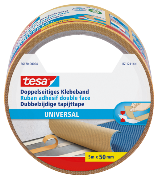 Verlegeband Tesa Standard 50mm 5lfm, Art.-Nr. 56170 - Paterno B2B-Shop