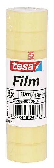 Klebeband Tesafilm 19mm 10lfm, Art.-Nr. 57206 - Paterno B2B-Shop
