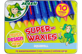 Wachskreiden Jolly Superwaxies Aquarell 10er, Art.-Nr. 5955-0003 - Paterno B2B-Shop