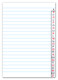 Registerheft Ursus A5 40 Blatt lin., Art.-Nr. 608678 - Paterno B2B-Shop