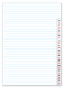 Registerheft Ursus A4 40 Blatt lin., Art.-Nr. 608683 - Paterno B2B-Shop