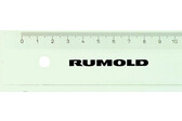 Lineal Rumold FL46 30cm transparent, Art.-Nr. 61003 - Paterno B2B-Shop