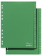 Register Durable 6157 A4 1-52 52 teilig, Art.-Nr. 615705 GRUEN - Paterno B2B-Shop