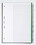 Register Durable 6201 A4 A-Z 25-teilig, Art.-Nr. 620105 GRUEN - Paterno B2B-Shop