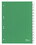 Register Durable 6222 A4 1-15 15-teilig, Art.-Nr. 622205 GRUEN - Paterno B2B-Shop